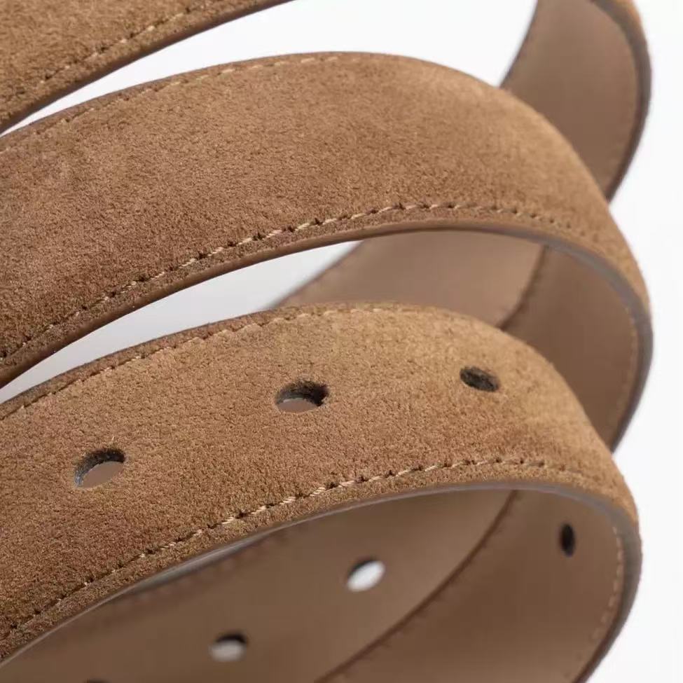 Suede Leather Belt